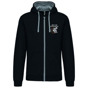 Veste à capuche coupe unisexe